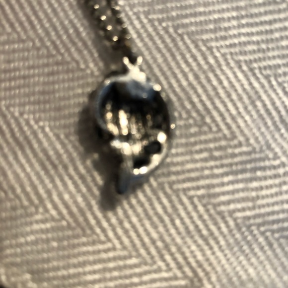 Sterling silver/turquoise charm and chain - Picture 3 of 3